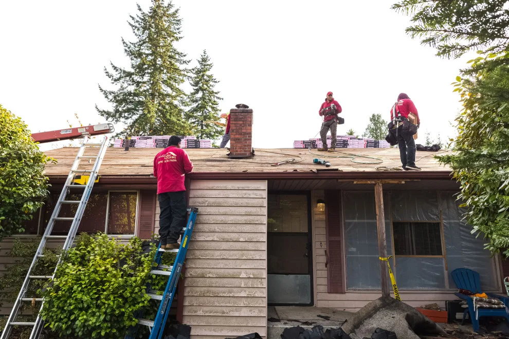 Roofing Relief for Korean War Veteran Floyd Duncan by Valentine Roofing - Photo 10