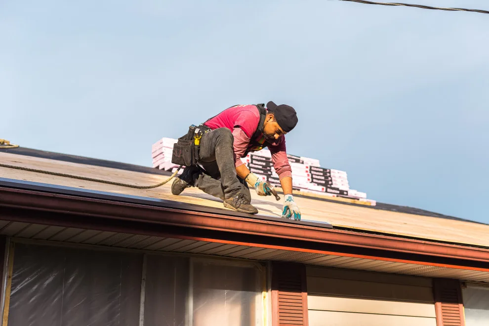 Roofing Relief for Korean War Veteran Floyd Duncan by Valentine Roofing - Photo 15