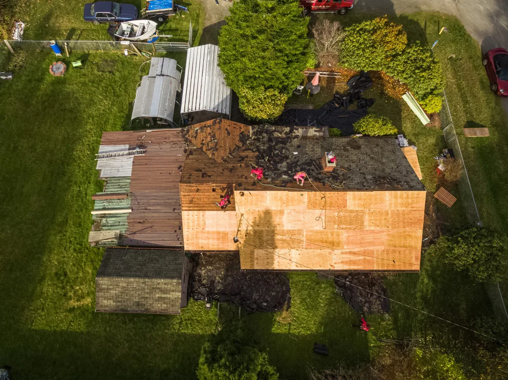 Roofing Relief for Korean War Veteran Floyd Duncan by Valentine Roofing - Photo 8