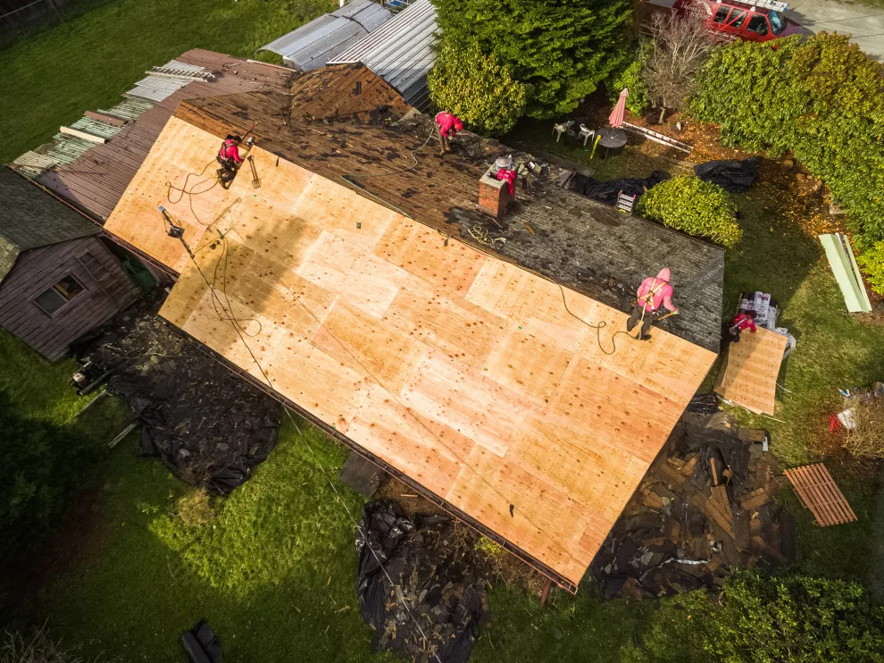 Roofing Relief for Korean War Veteran Floyd Duncan by Valentine Roofing - Photo 5