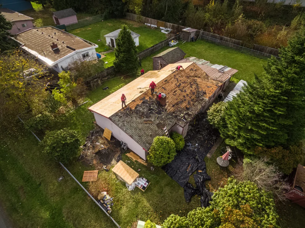 Roofing Relief for Korean War Veteran Floyd Duncan by Valentine Roofing - Photo 14