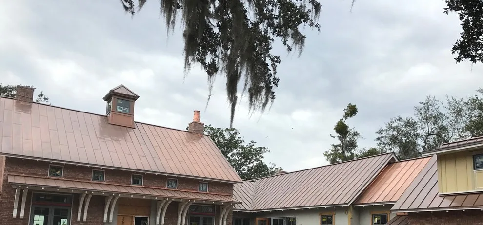 Jacksonville, FL Private Residence - Copper Roofing by Huber & Associates - Photo 2