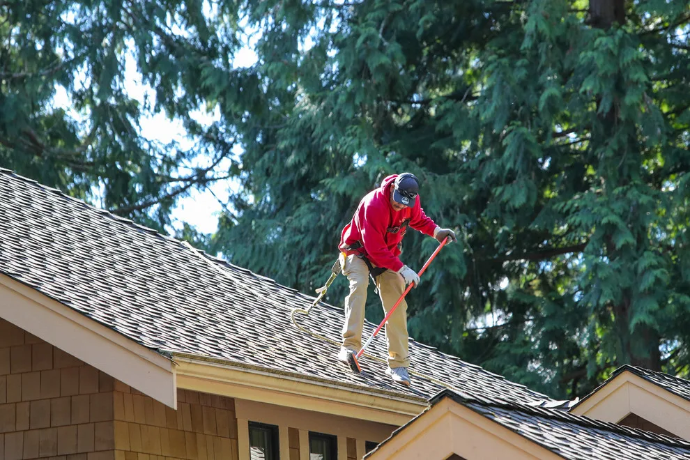 Roof Maintenance and Moss Elimination by Valentine Roofing - Photo 2