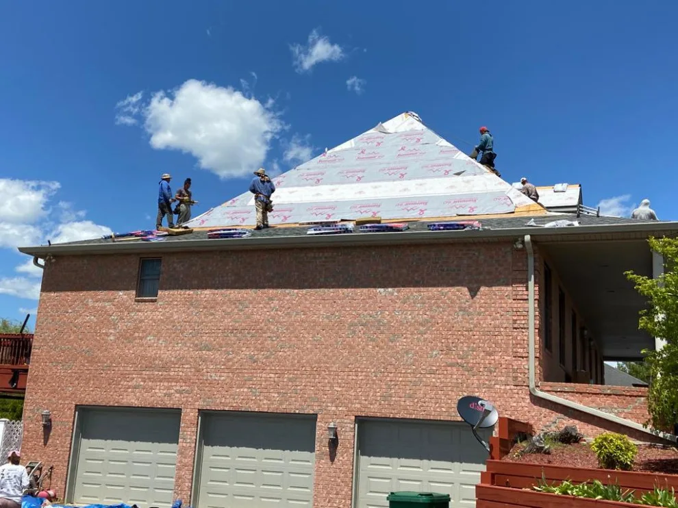 Roof Under Construction by Music City Exteriors - Photo 11