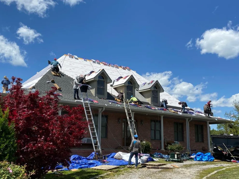 Roof Under Construction by Music City Exteriors - Photo 4