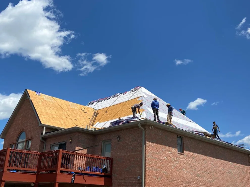 Roof Under Construction by Music City Exteriors - Photo 9