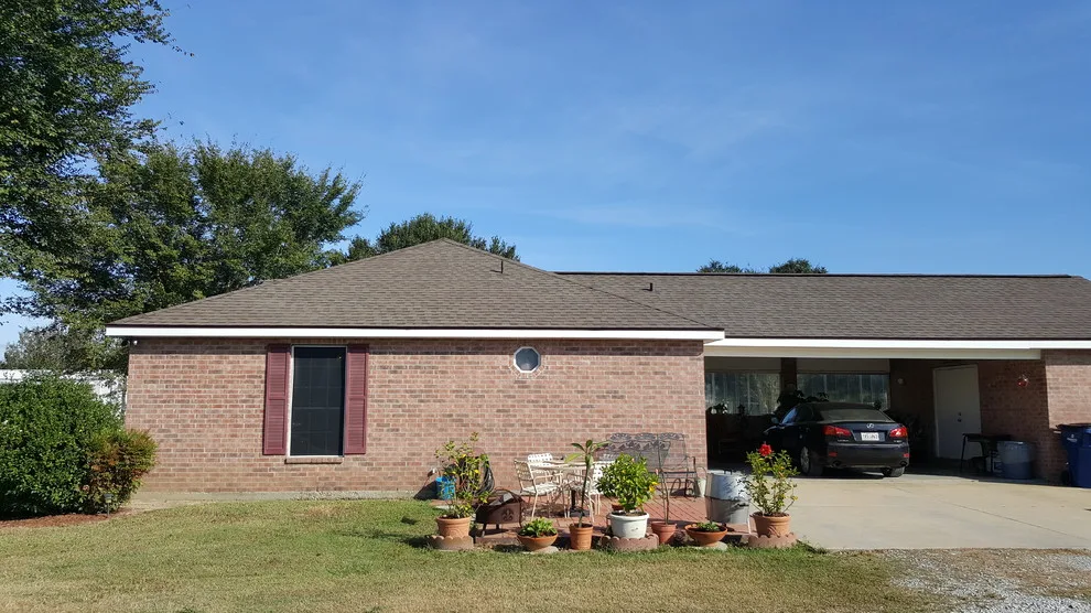 Brick House - Shingle Roof by Roofing Louisiana - Photo 2