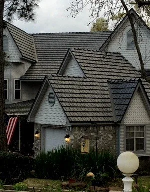 Aluminum Shake Metal Roofing with a Rustic Finish by Houston Metal Roofing Services - Photo 2