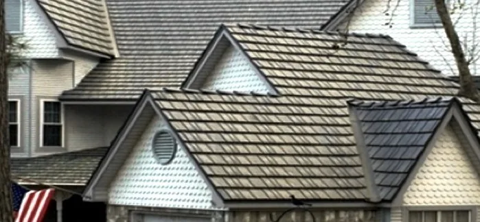 Aluminum Shake Metal Roofing with a Rustic Finish by Houston Metal Roofing Services - Photo 5