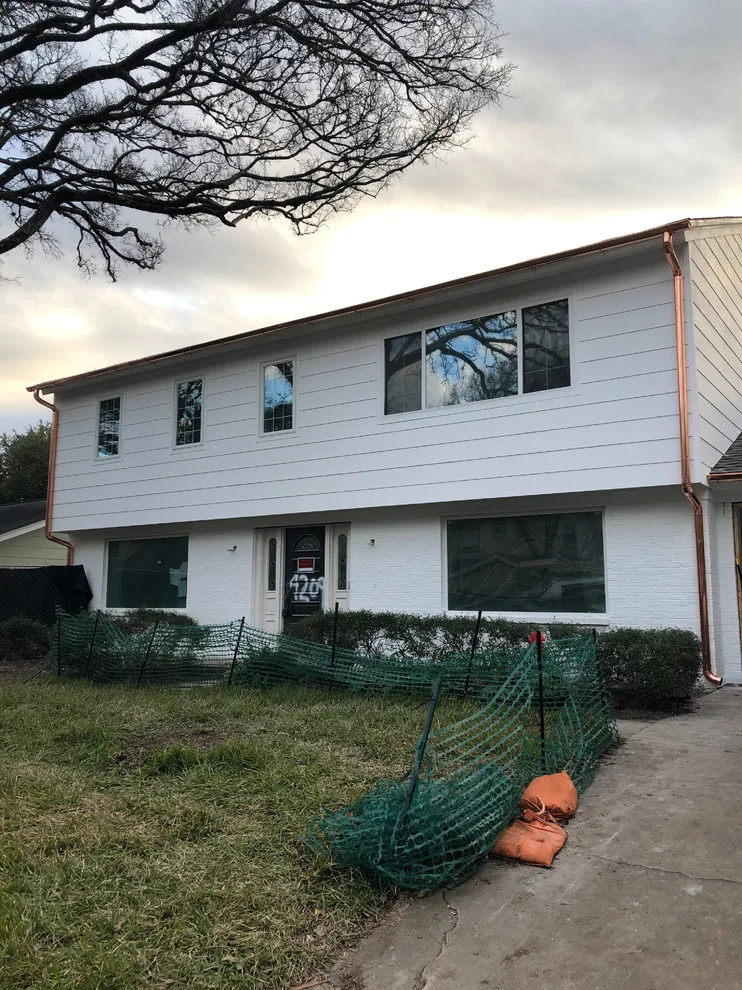Smooth Copper Gutter Installation in Austin, TX by Gutter Tex - Photo 2