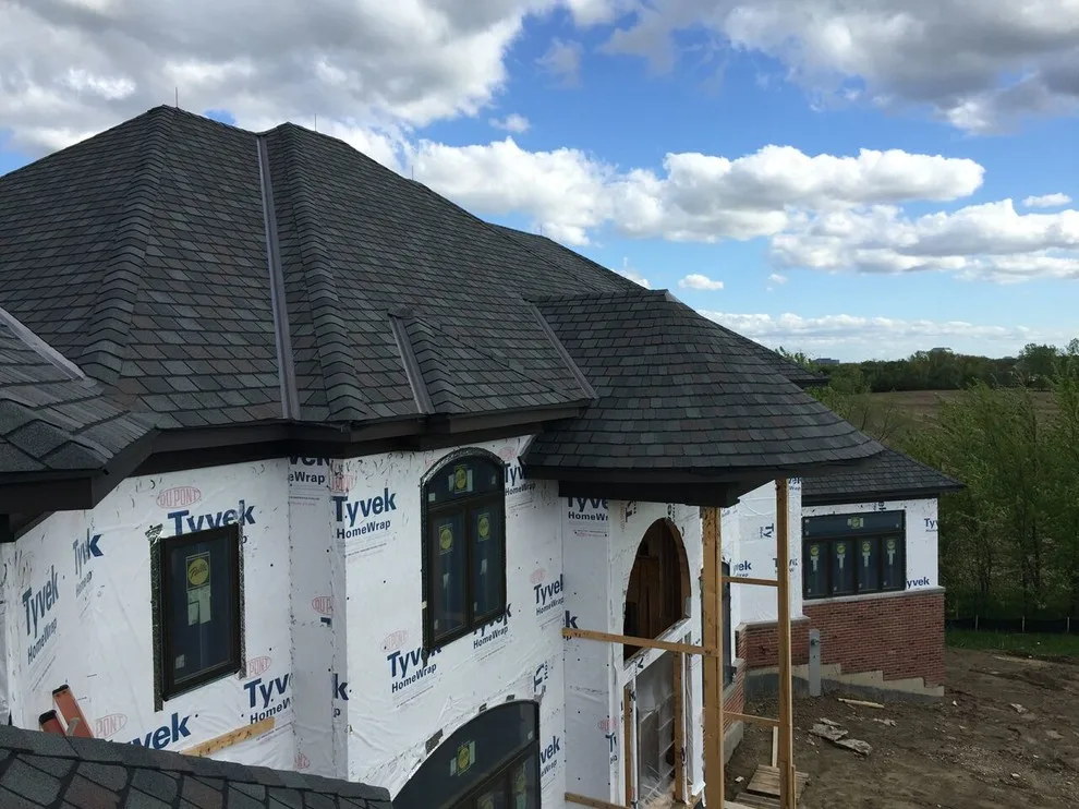 Barrington IL Slate Designer Series Shingle Roofing Project by A.B. Edward Enterprises, Inc. - Photo 8