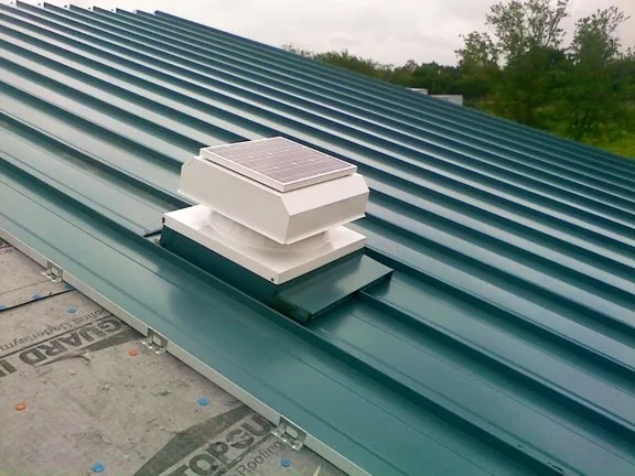 Teal Standing Seam by Houston Metal Roofing Services - Photo 2