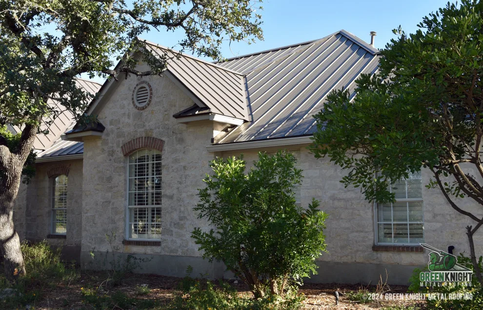 Medium Bronze Standing Seam - Driftwood by Green Knight Metal Roofing - Photo 6