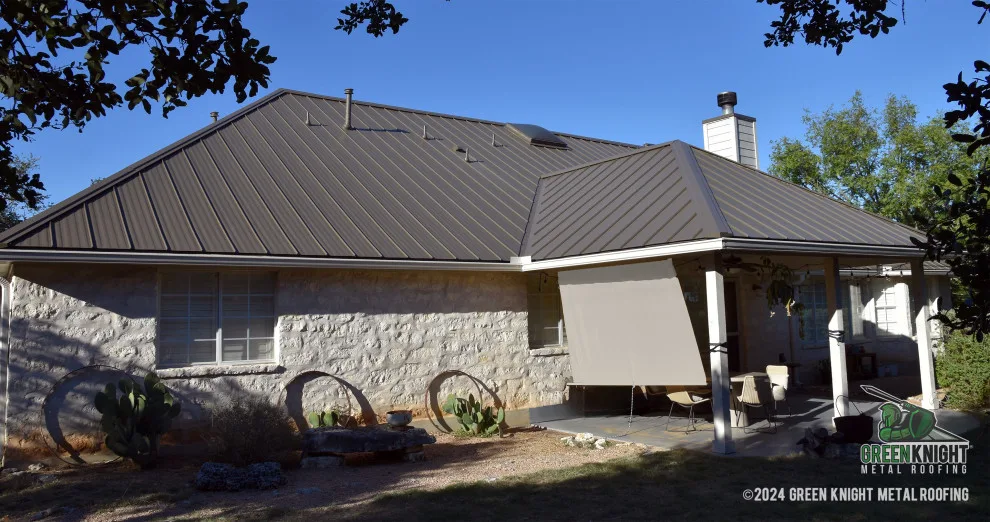 Medium Bronze Standing Seam - Driftwood by Green Knight Metal Roofing - Photo 7
