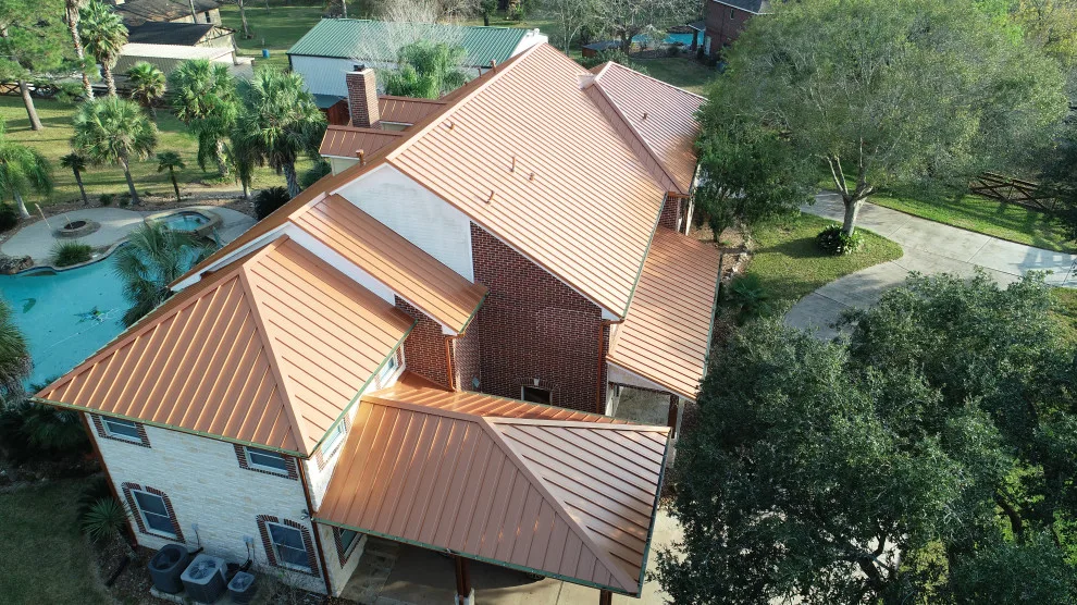 Alvin Texas Standing Seam Metal Roofing by Houston Metal Roofing Services - Photo 4