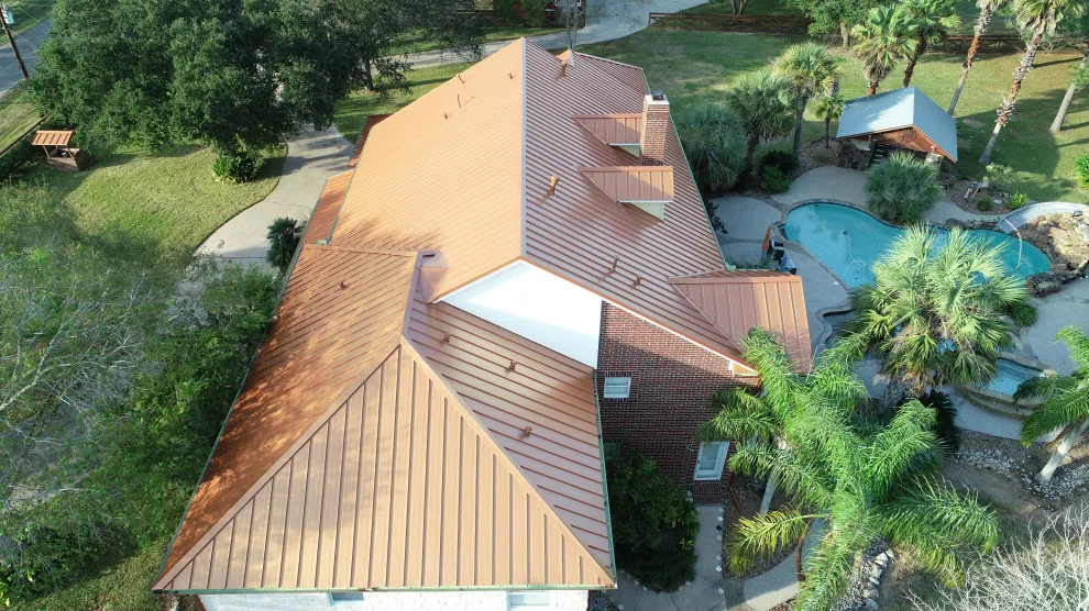 Alvin Texas Standing Seam Metal Roofing by Houston Metal Roofing Services - Photo 3