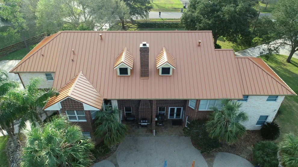 Alvin Texas Standing Seam Metal Roofing by Houston Metal Roofing Services - Photo 2
