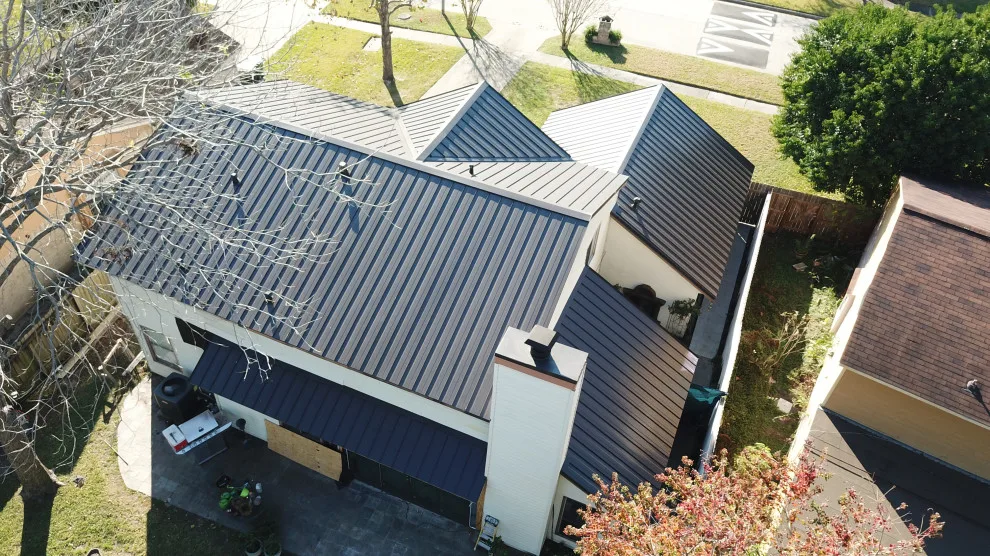 Houston Texas Standing Seam Metal Roofing by Houston Metal Roofing Services - Photo 2