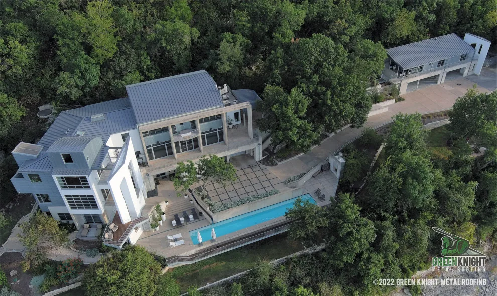 Curved Panels with Standing Seam by Green Knight Metal Roofing - Photo 4