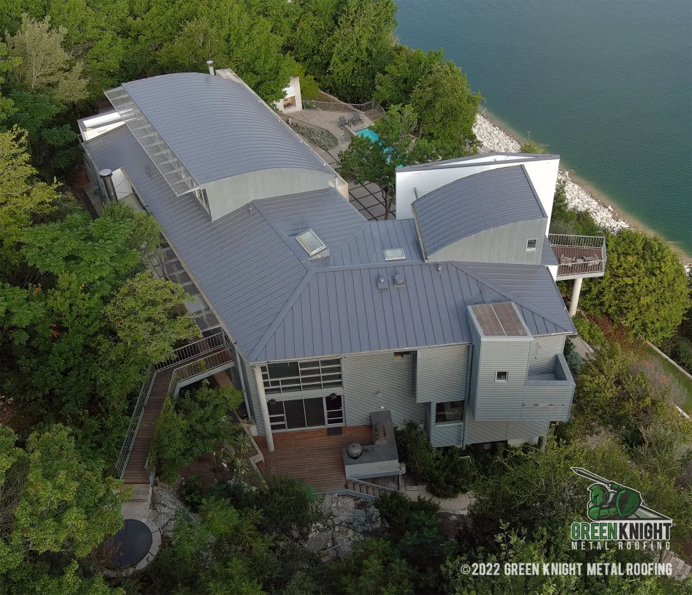 Curved Panels with Standing Seam by Green Knight Metal Roofing - Photo 2