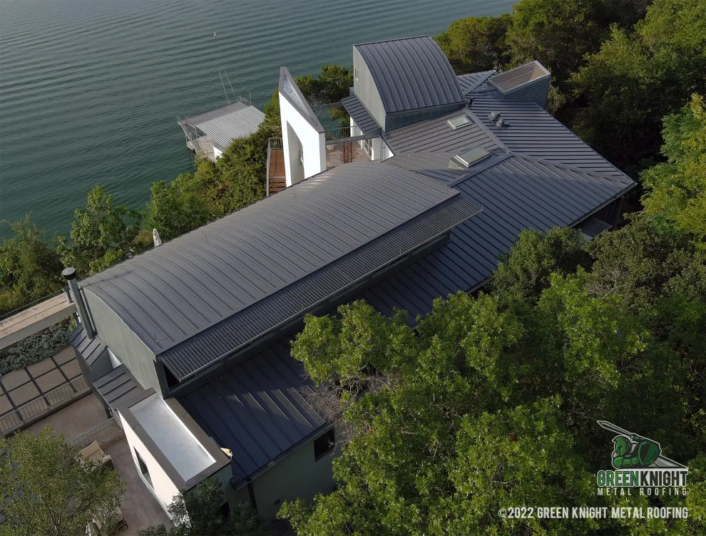 Curved Panels with Standing Seam by Green Knight Metal Roofing - Photo 3