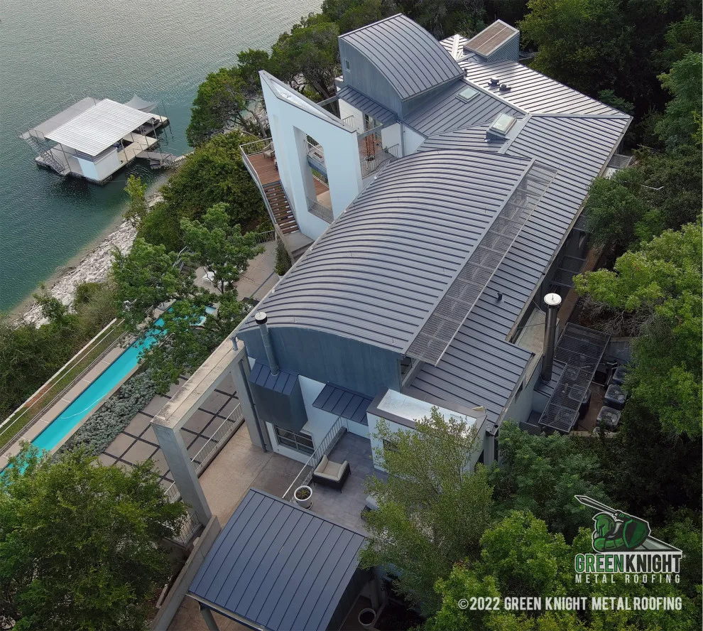 Curved Panels with Standing Seam by Green Knight Metal Roofing - Photo 5