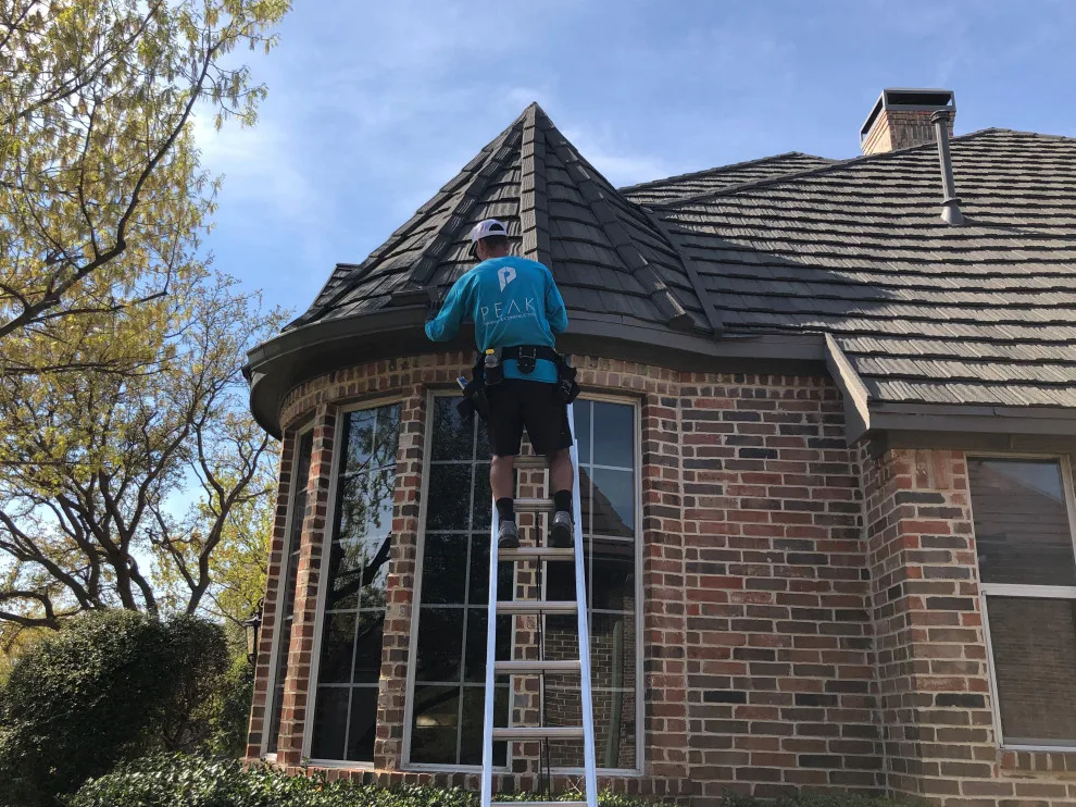 Frisco, TX - Metal with Stone Coating by Peak Roofing & Construction - Photo 6