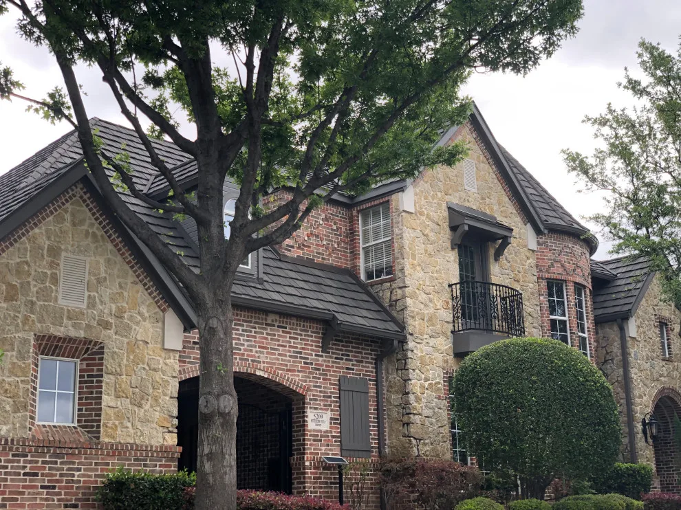 Frisco, TX - Metal with Stone Coating by Peak Roofing & Construction - Photo 3