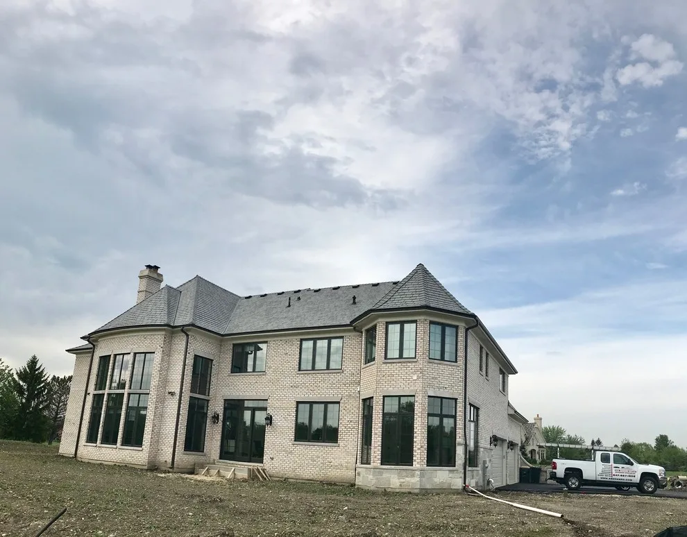 Artificial Slate Roofing and Gutters - S. Barrington, IL by A.B. Edward Enterprises, Inc. - Photo 3