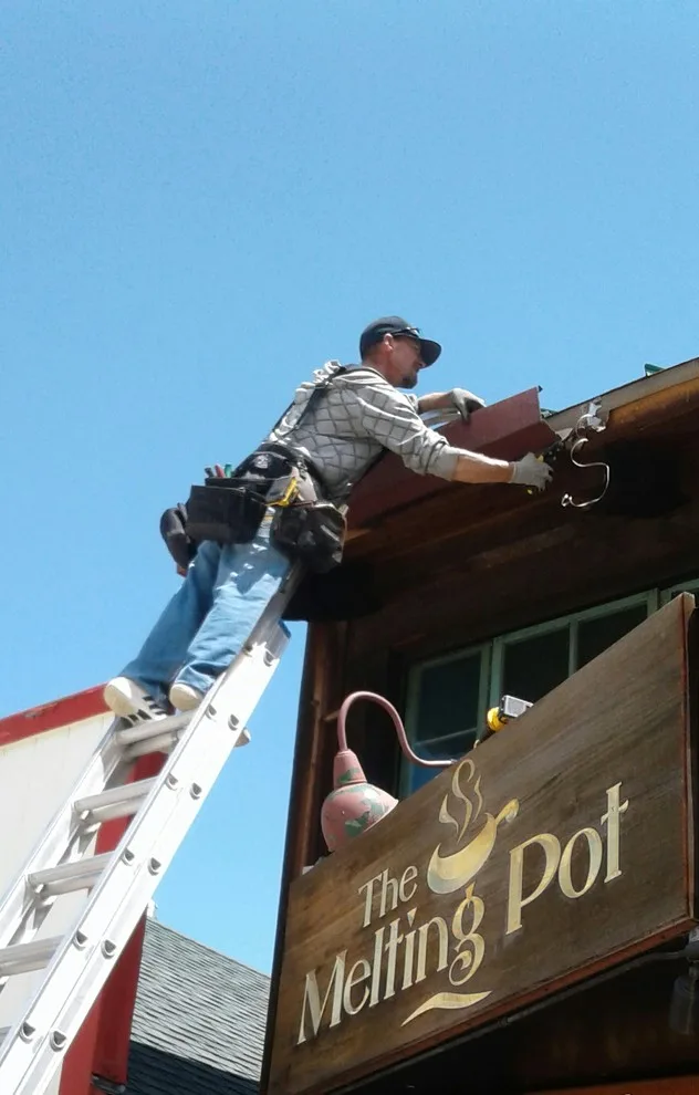 The Seamless Box Gutter Installation by The Melting Pot by Precision Seamless Gutters LLC - Photo 4