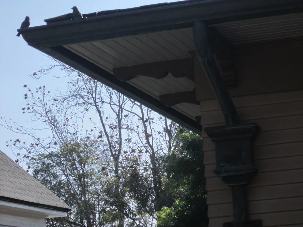 Aged Copper Rain Gutters by Rain Water Systems - Photo 43