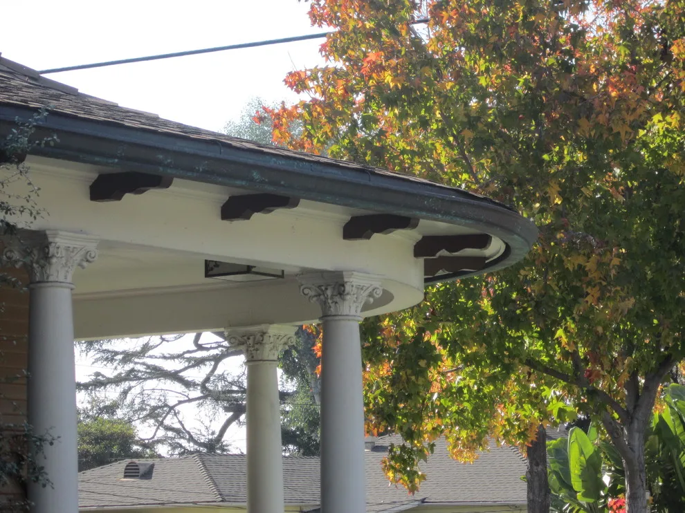Aged Copper Rain Gutters by Rain Water Systems - Photo 15