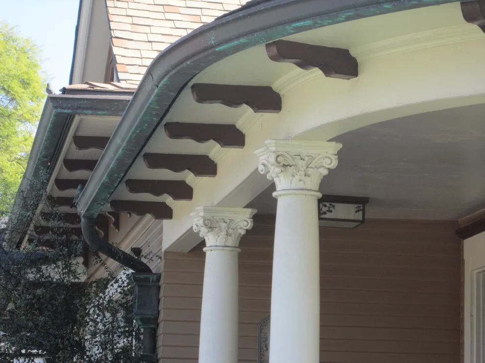 Aged Copper Rain Gutters by Rain Water Systems - Photo 14