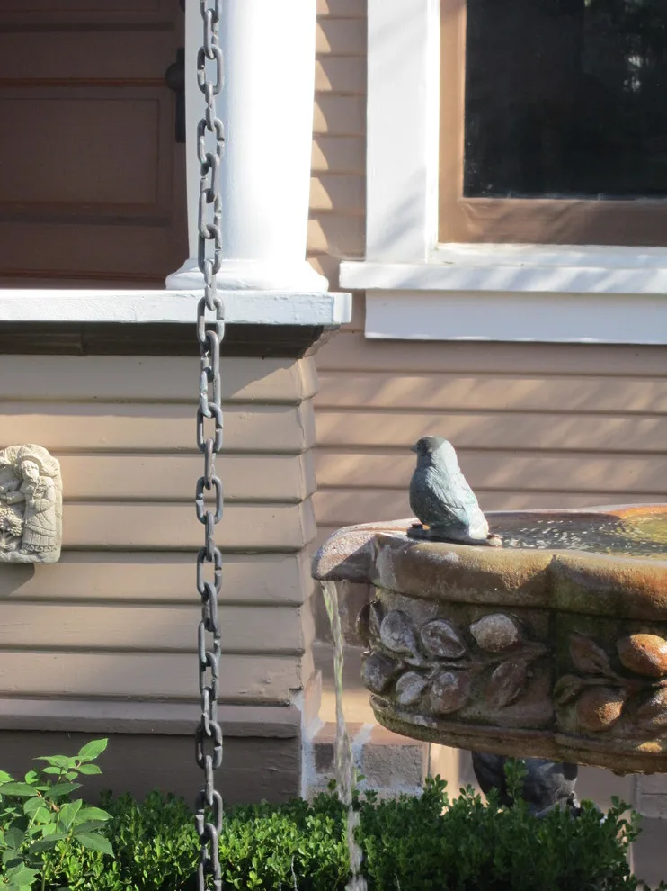 Aged Copper Rain Gutters by Rain Water Systems - Photo 3