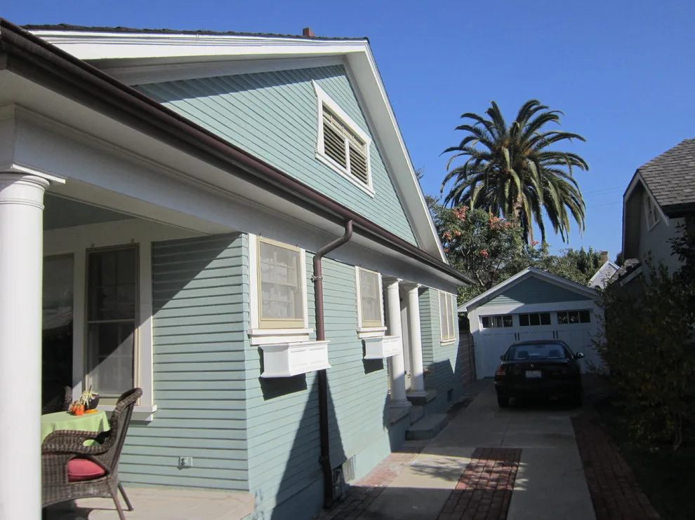 Aged Copper Rain Gutters by Rain Water Systems - Photo 7