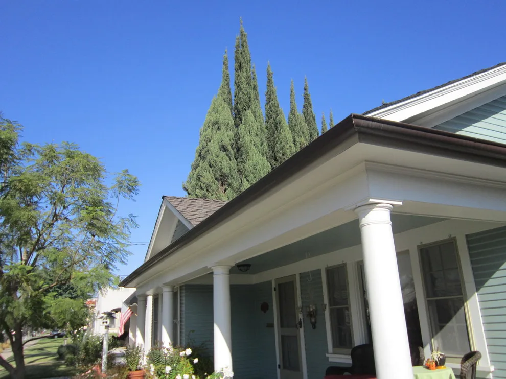 Aged Copper Rain Gutters by Rain Water Systems - Photo 21