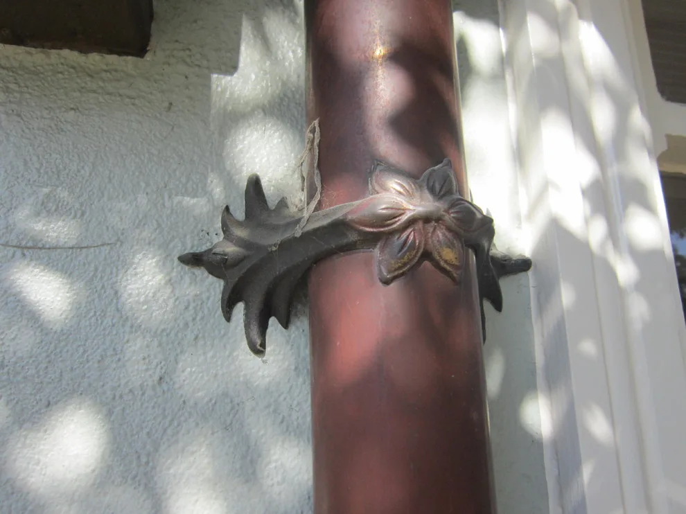 Aged Copper Rain Gutters by Rain Water Systems - Photo 23