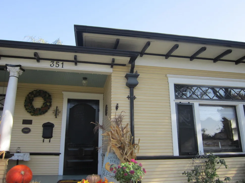 Aged Copper Rain Gutters by Rain Water Systems - Photo 16