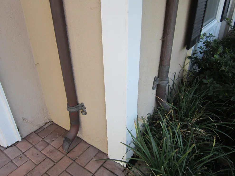 Aged Copper Rain Gutters by Rain Water Systems - Photo 40