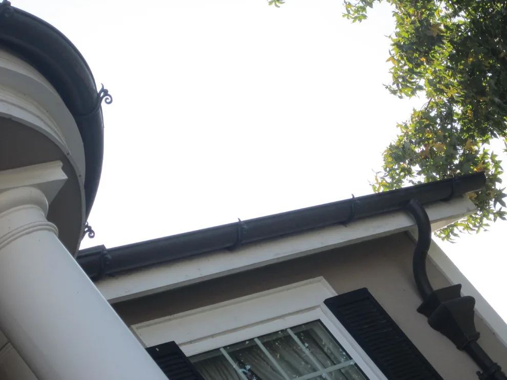 Aged Copper Rain Gutters by Rain Water Systems - Photo 27