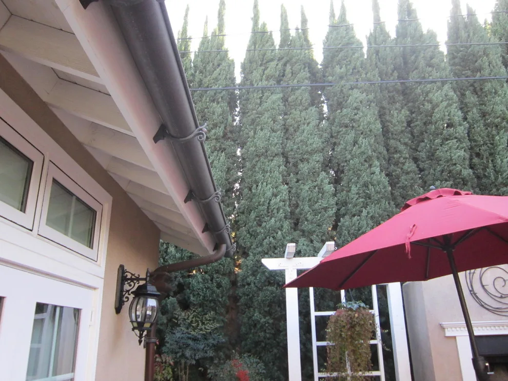 Aged Copper Rain Gutters by Rain Water Systems - Photo 28