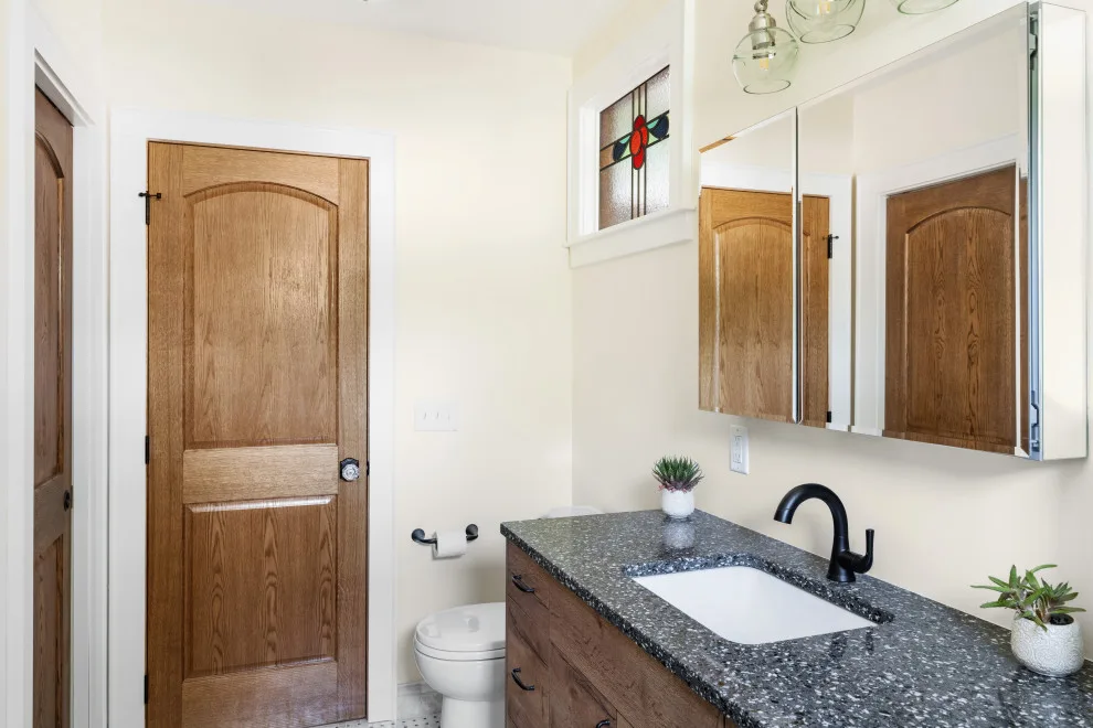 1930s Bathroom Renovation with an Eclectic Flair by Wise Design & Remodel LLC - Photo 7
