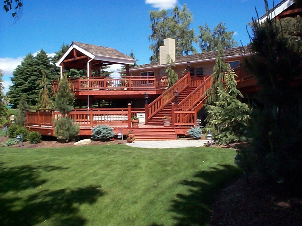 Ontario, OR Back yard by Chuck B Edwards Landscape Architecture & 3D - Photo 5