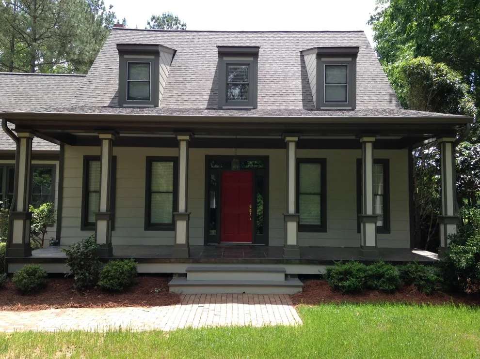 Revamped Exterior with Custom Columns by Eric S. Perry Design & Build, Inc. - Photo 6