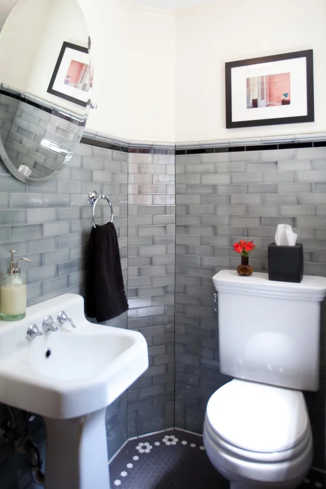 Retro Arts and Crafts Bathrooms by Copper Sky Design + Remodel - Photo 6