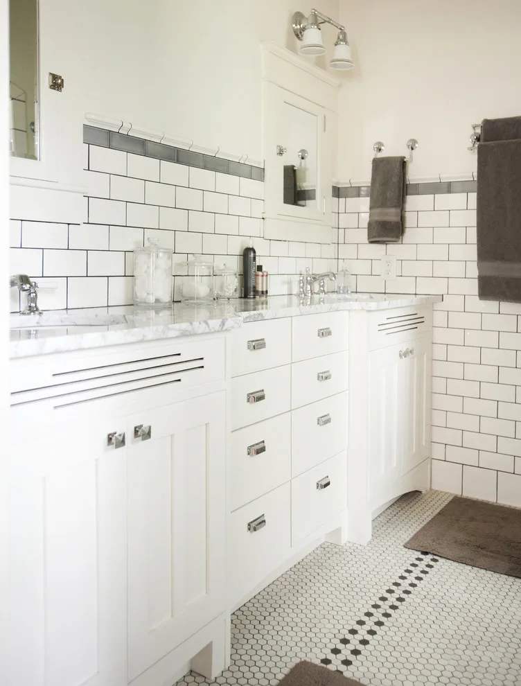 Retro Arts and Crafts Bathrooms by Copper Sky Design + Remodel - Photo 2