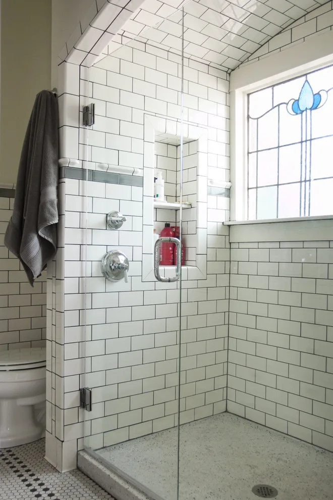 Retro Arts and Crafts Bathrooms by Copper Sky Design + Remodel - Photo 8
