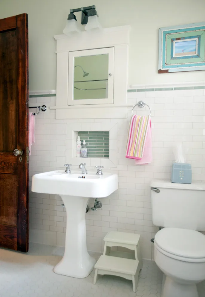 Retro Arts and Crafts Bathrooms by Copper Sky Design + Remodel - Photo 7