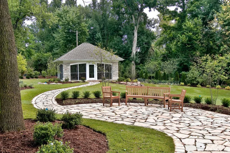Stone Pavilion in Frontenac, MO by Mosby Building Arts - Photo 3