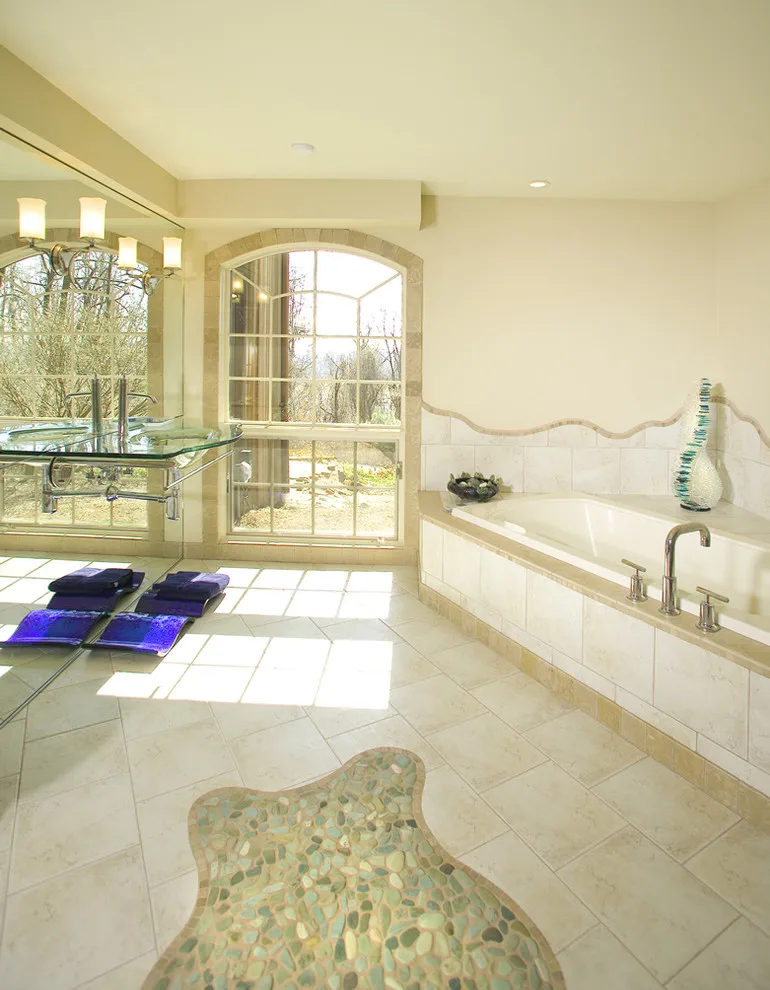 distinctive bathroom renovation by Penn Contractors Inc - Photo 3